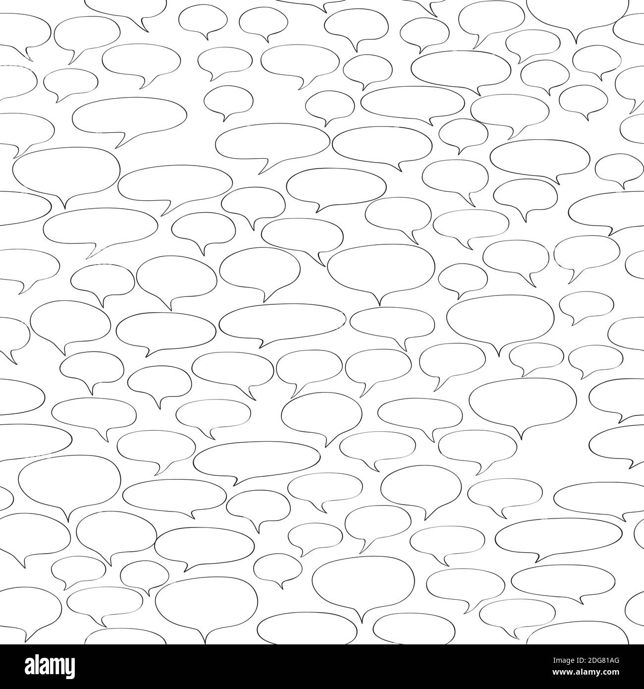 Blank bubbles pattern Stock Photo Alamy