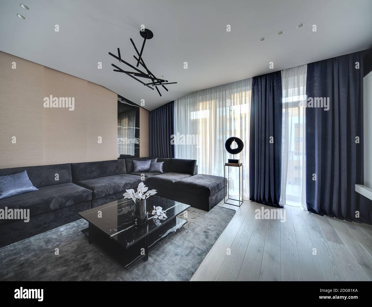 Room in modern style Stock Photo - Alamy