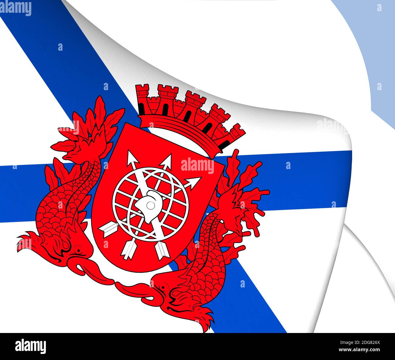 Flag Of Rio De Janeiro Stock Photo Alamy