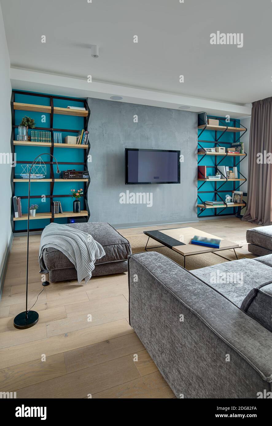 Room in modern style Stock Photo - Alamy