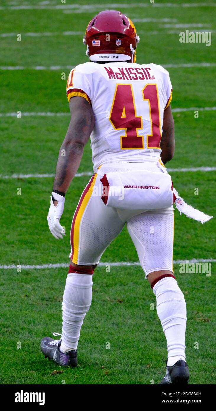 December 7th, 2020: J.D. McKissic #41 during the Pittsburgh Steelers vs The  Washington Football Team game