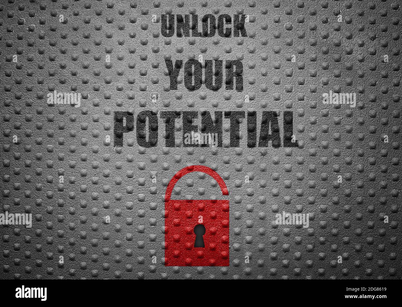 Potential Unlock Stock Photo