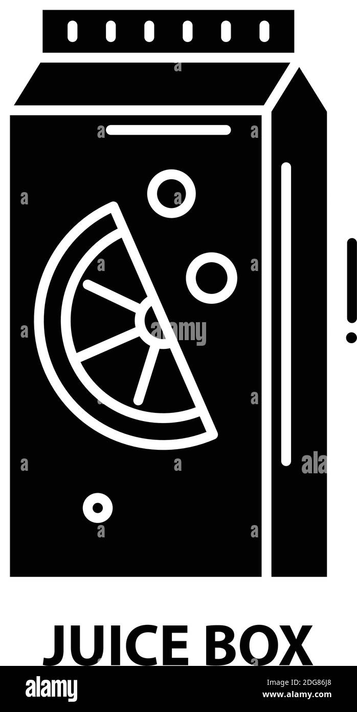 Juice cartoon carton Black and White Stock Photos & Images Alamy