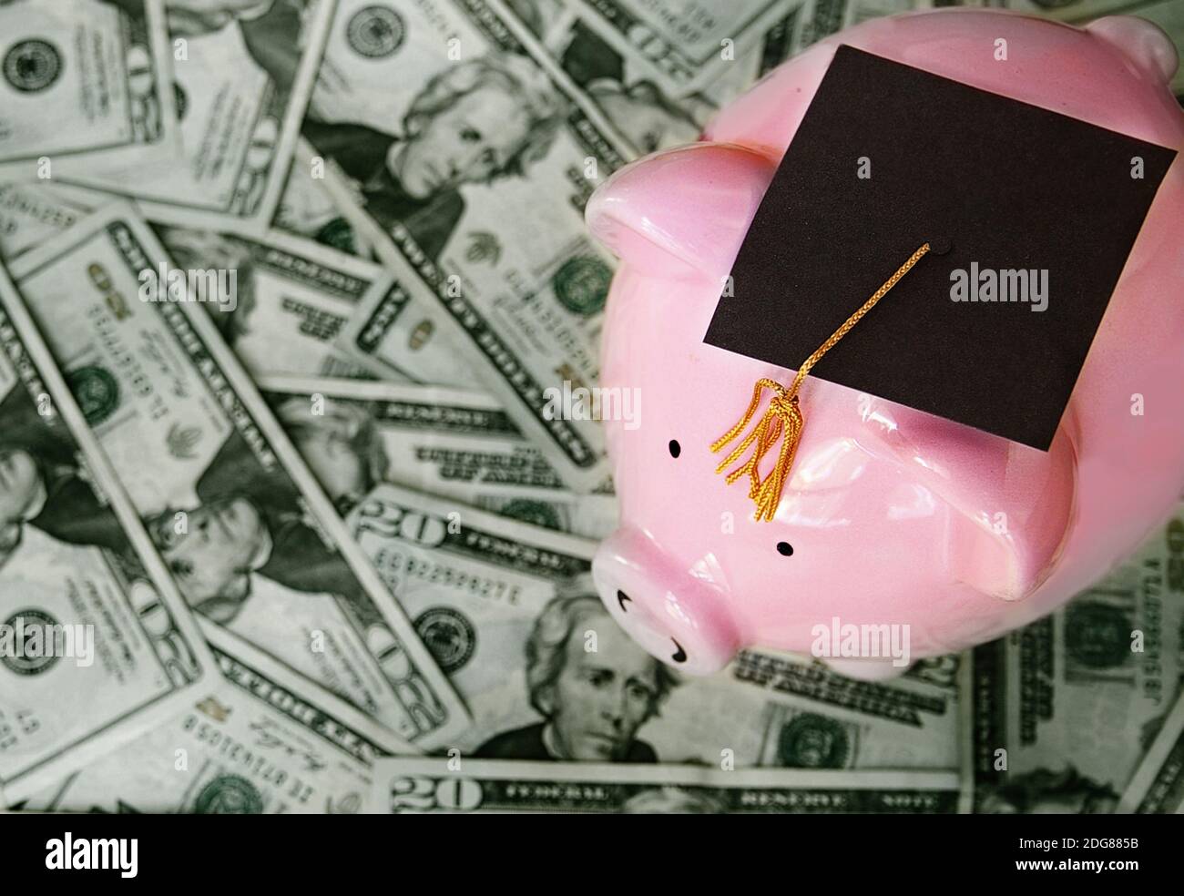 Education cost concept Stock Photo