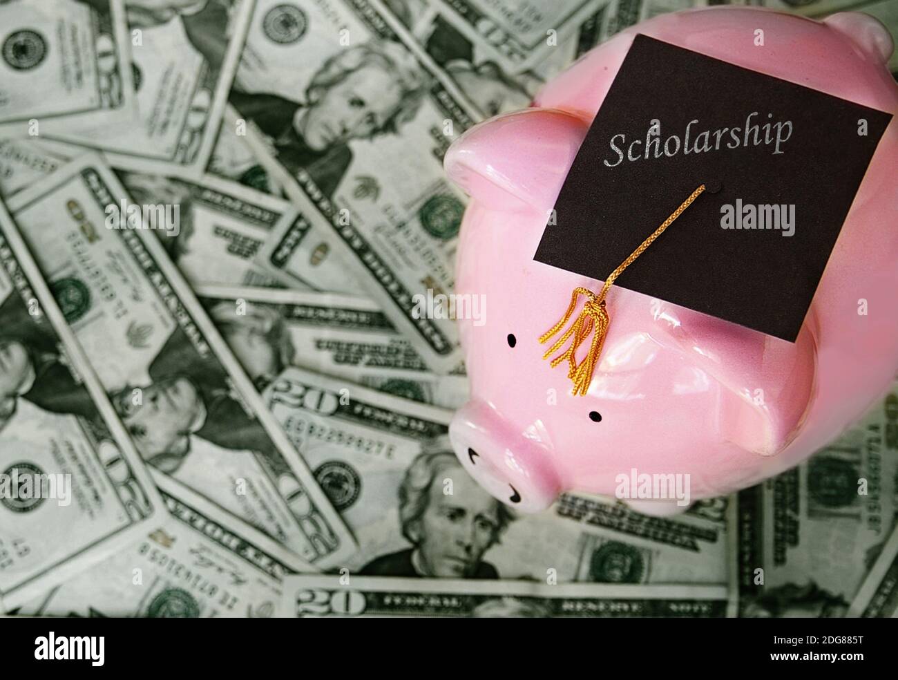 Scholarship education concept Stock Photo