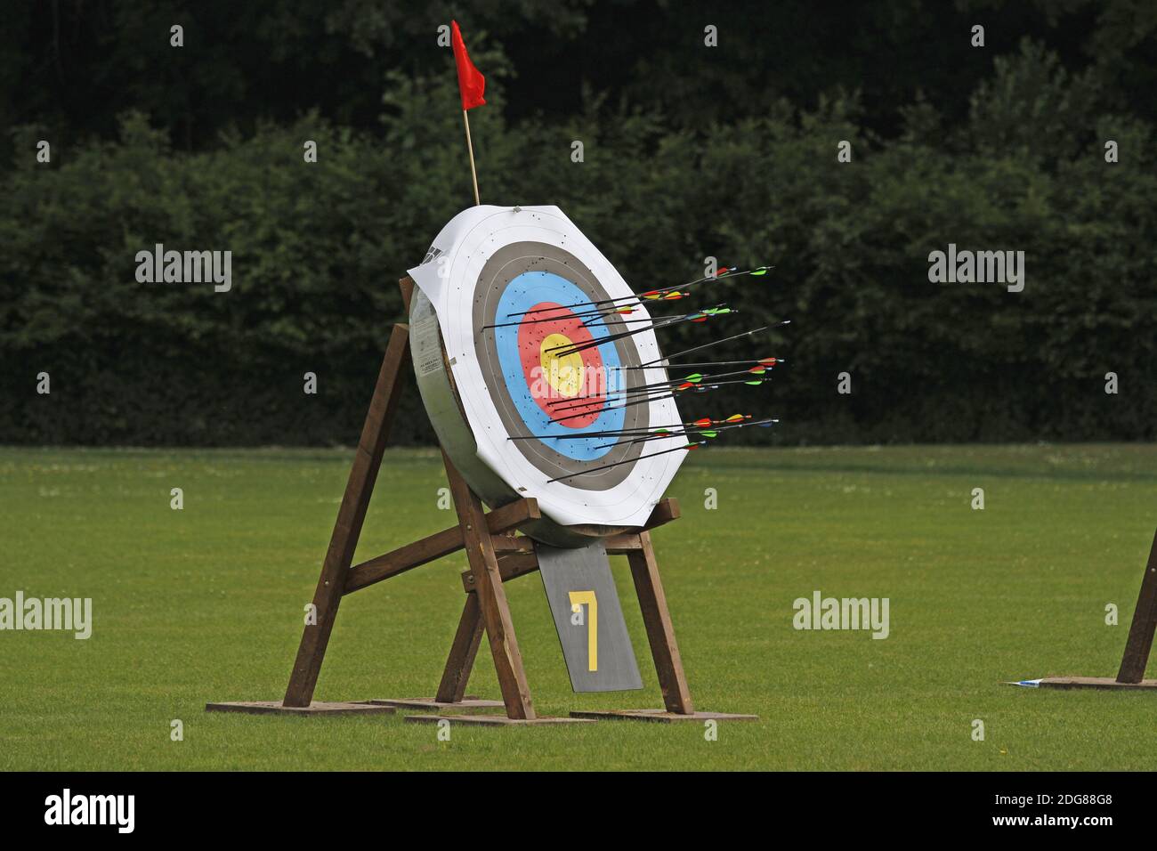 Target archery Stock Photo