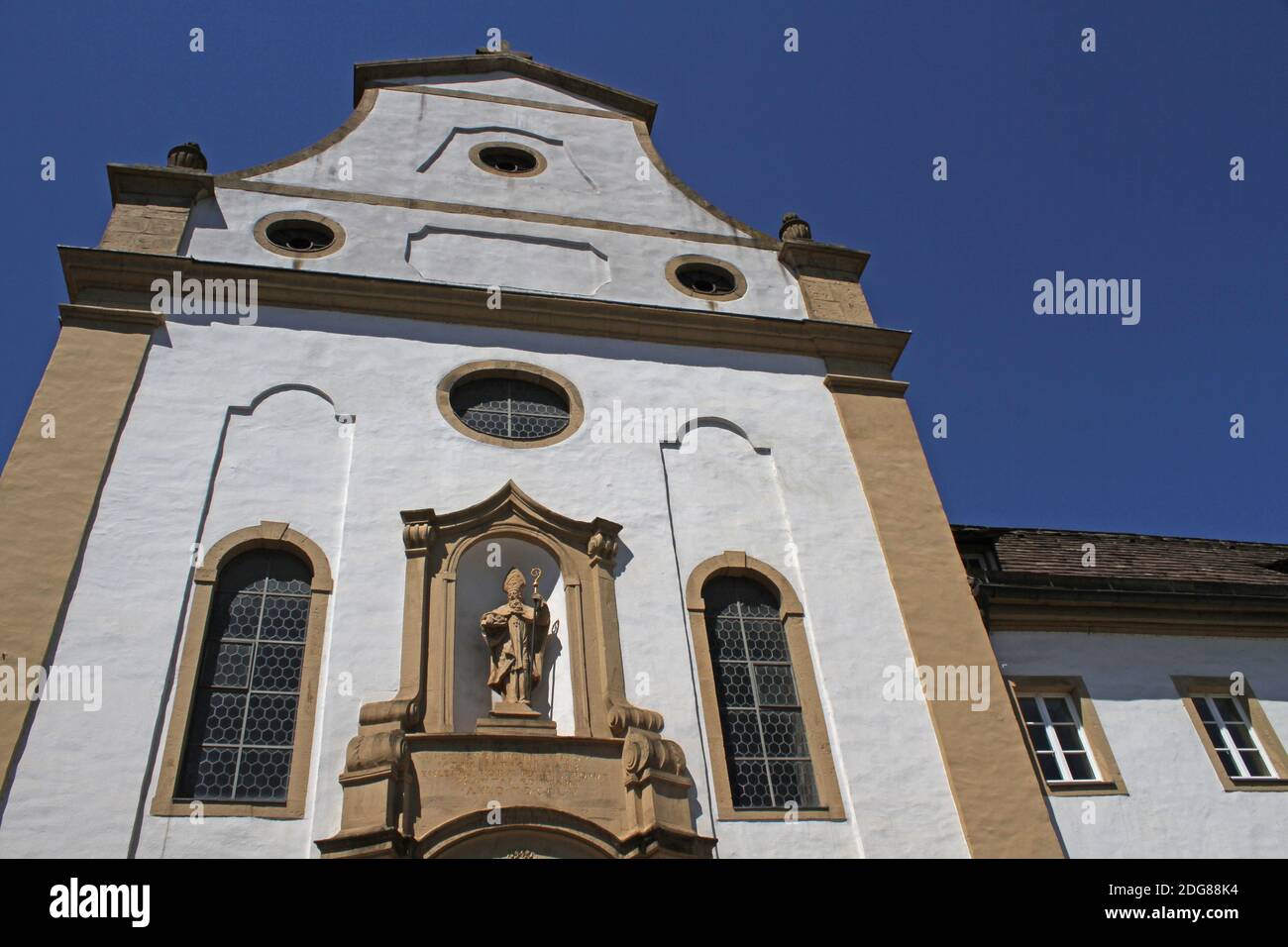 Former Franciscan monastery in LÃ¼gde Stock Photo