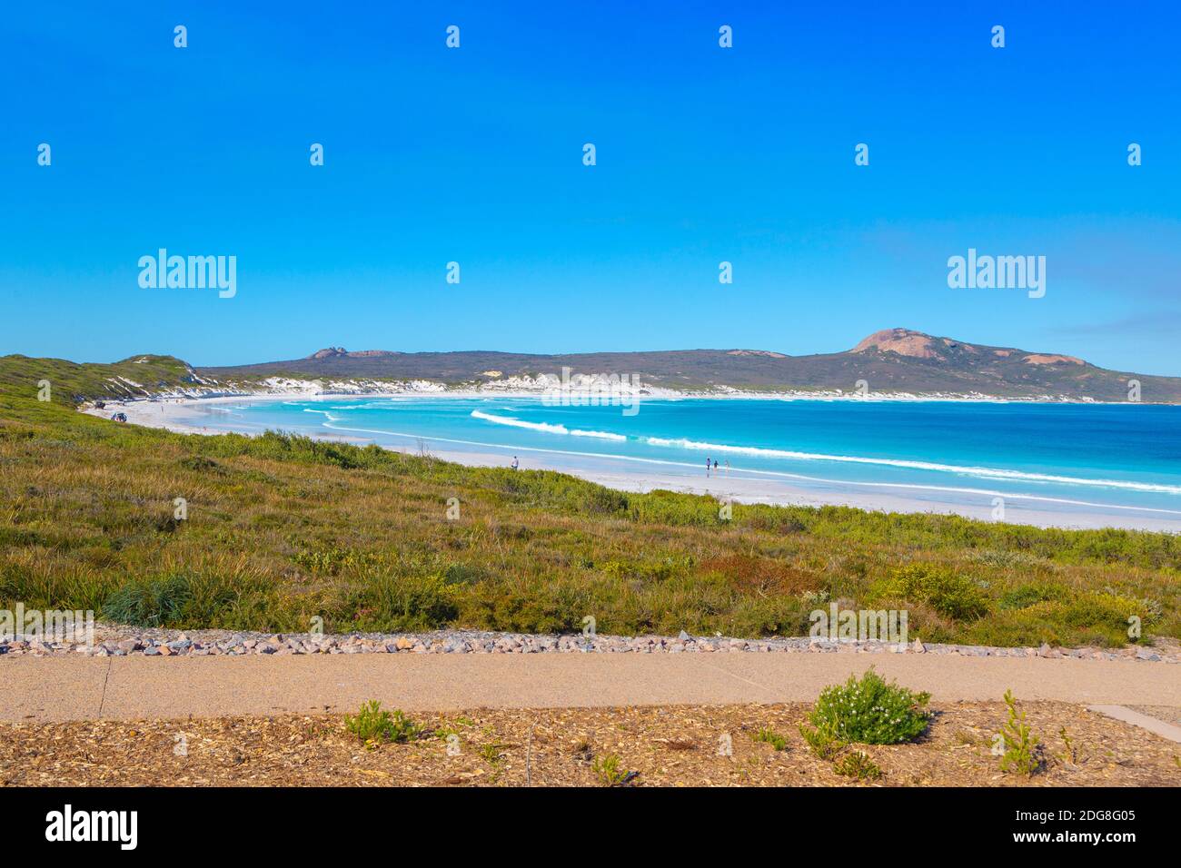 The beautiful Lucky Bay in the Cape Le Grand National Park east of Esperance, Western Australia Stock Photo