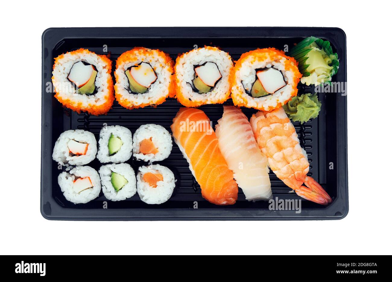 Sushi ausser Haus Stock Photo