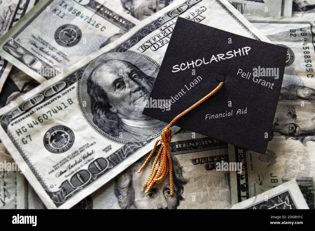 Financial Aid concept Stock Photo