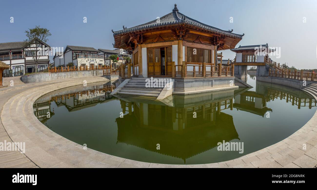 Huaibei city in anhui province in the ancient town of sui and tang dynasties Stock Photo