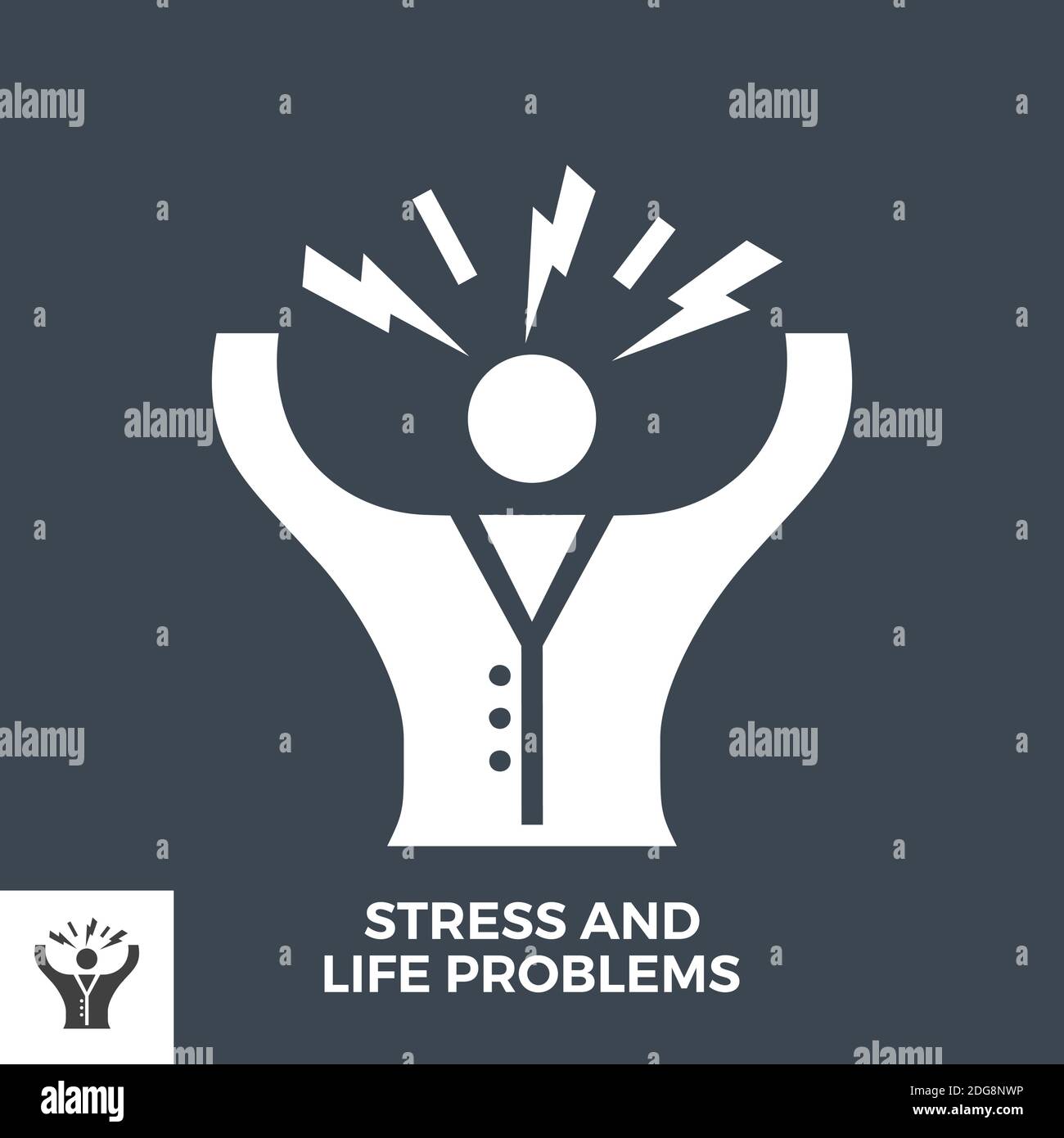 Silhouette pictogram man thought Stock Vector Images - Alamy
