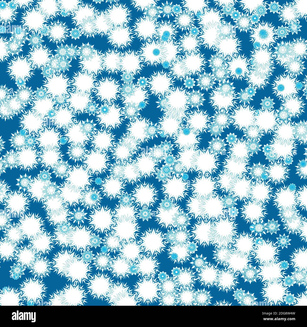 christmas background with snowflakes Stock Photo - Alamy