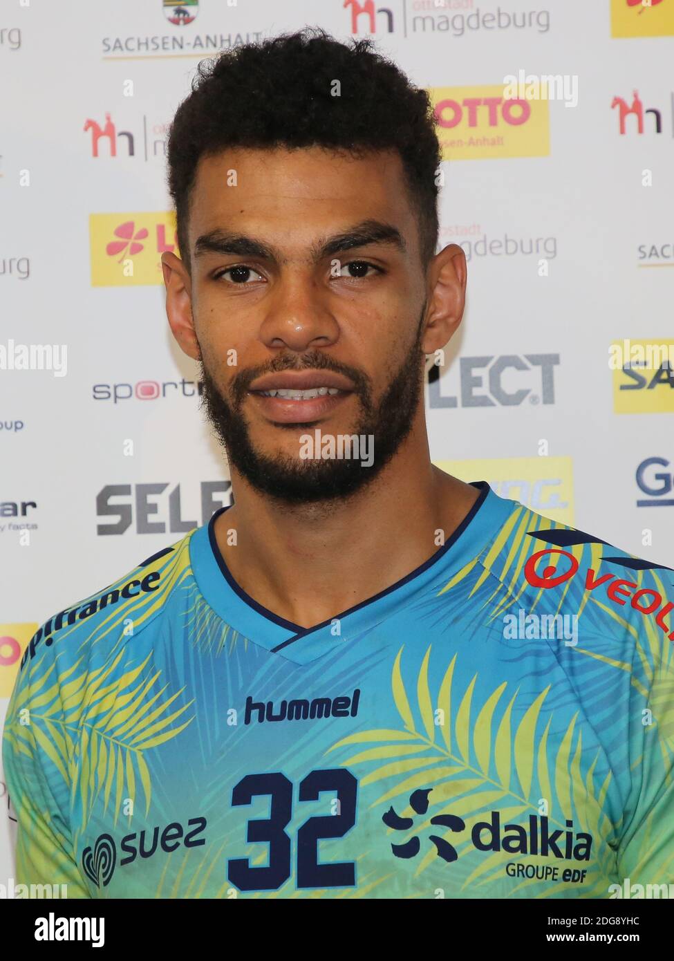 Adrien Dipanda (Saint-Raphael Var Handball) Stock Photo