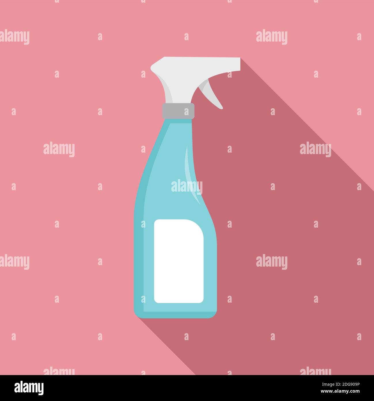 Room service spray cleaner icon, flat style Stock Vector Image & Art ...