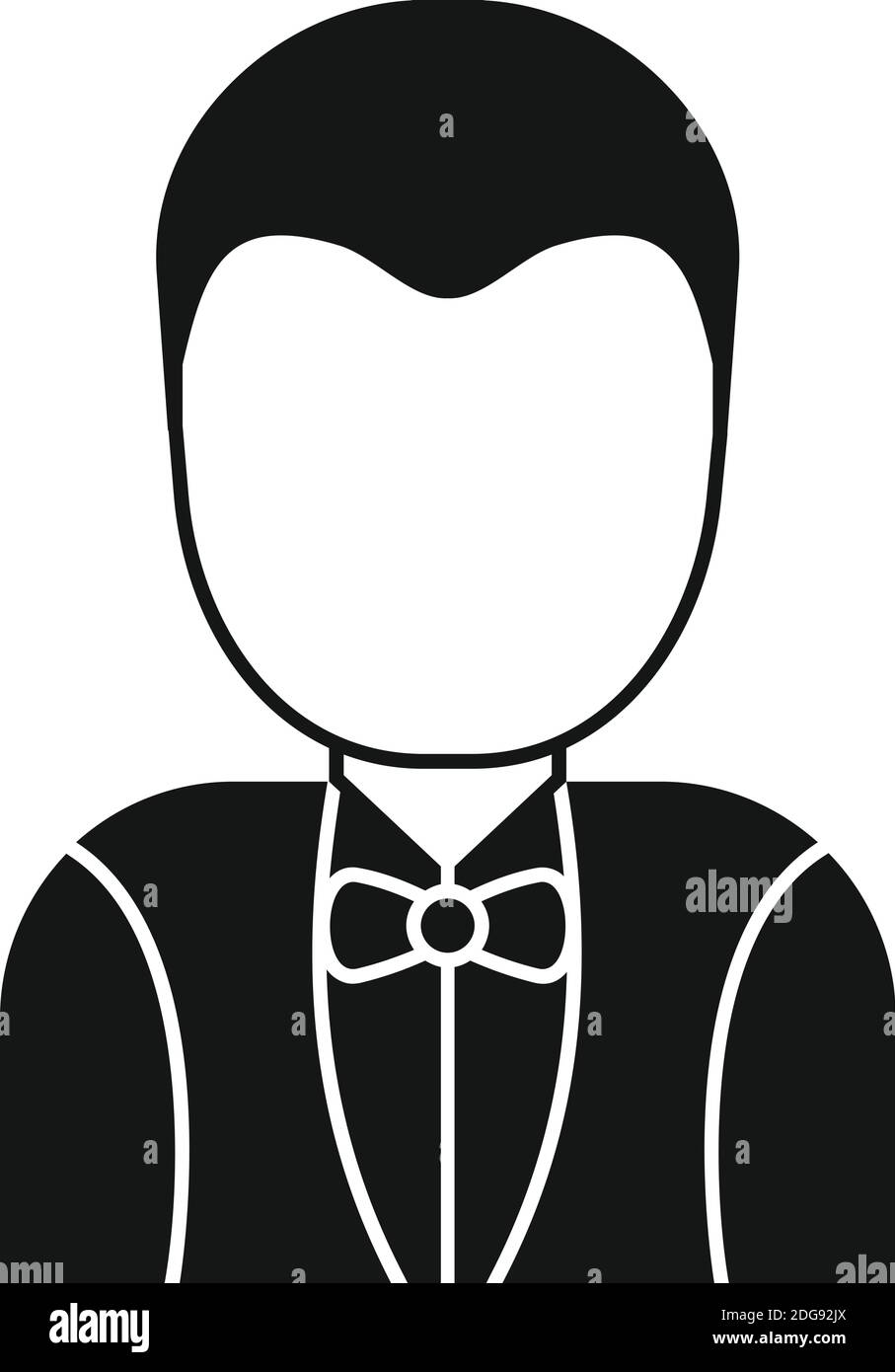 Room service maid man icon, simple style Stock Vector Image & Art - Alamy