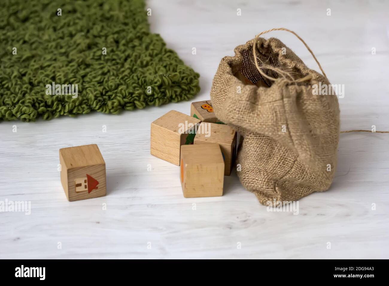 Cube building blocks Stock Photo Alamy