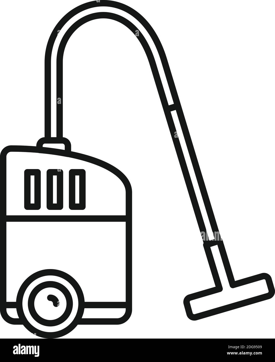 Cleaning vacuum cleaner icon, outline style Stock Vector Image & Art ...