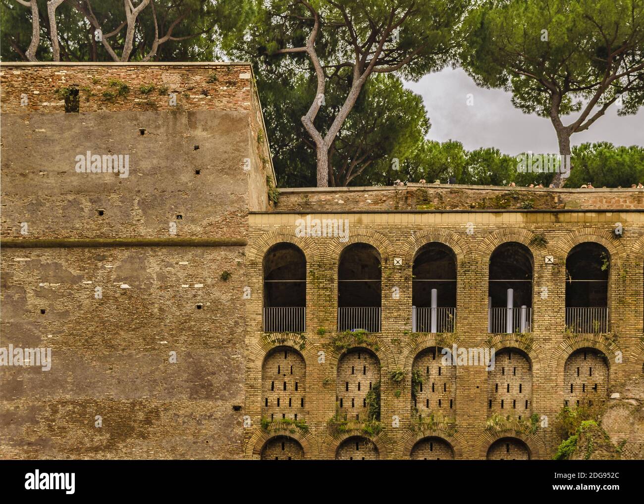 Giardino Degli Aranci, Rome, Italy Stock Photo