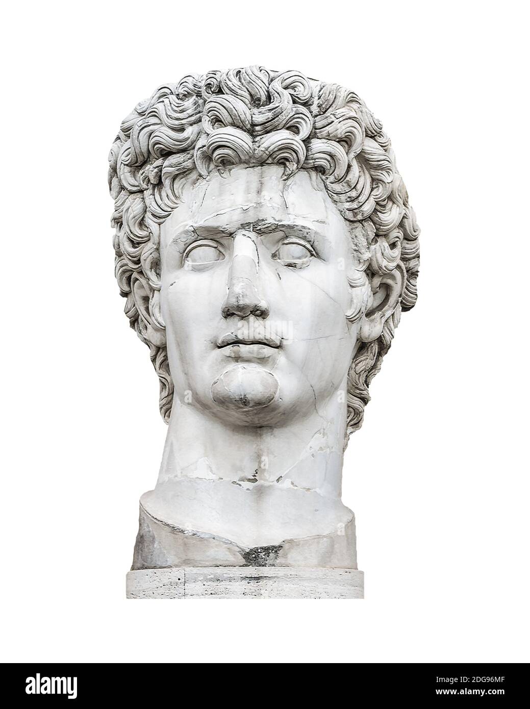 statue of augustus head