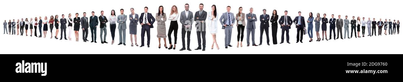 leader and professional business team standing together Stock Photo - Alamy