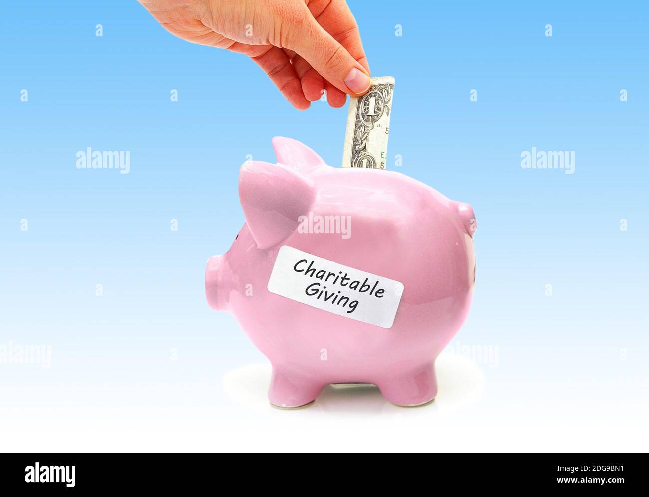 Charitable Giving concept Stock Photo
