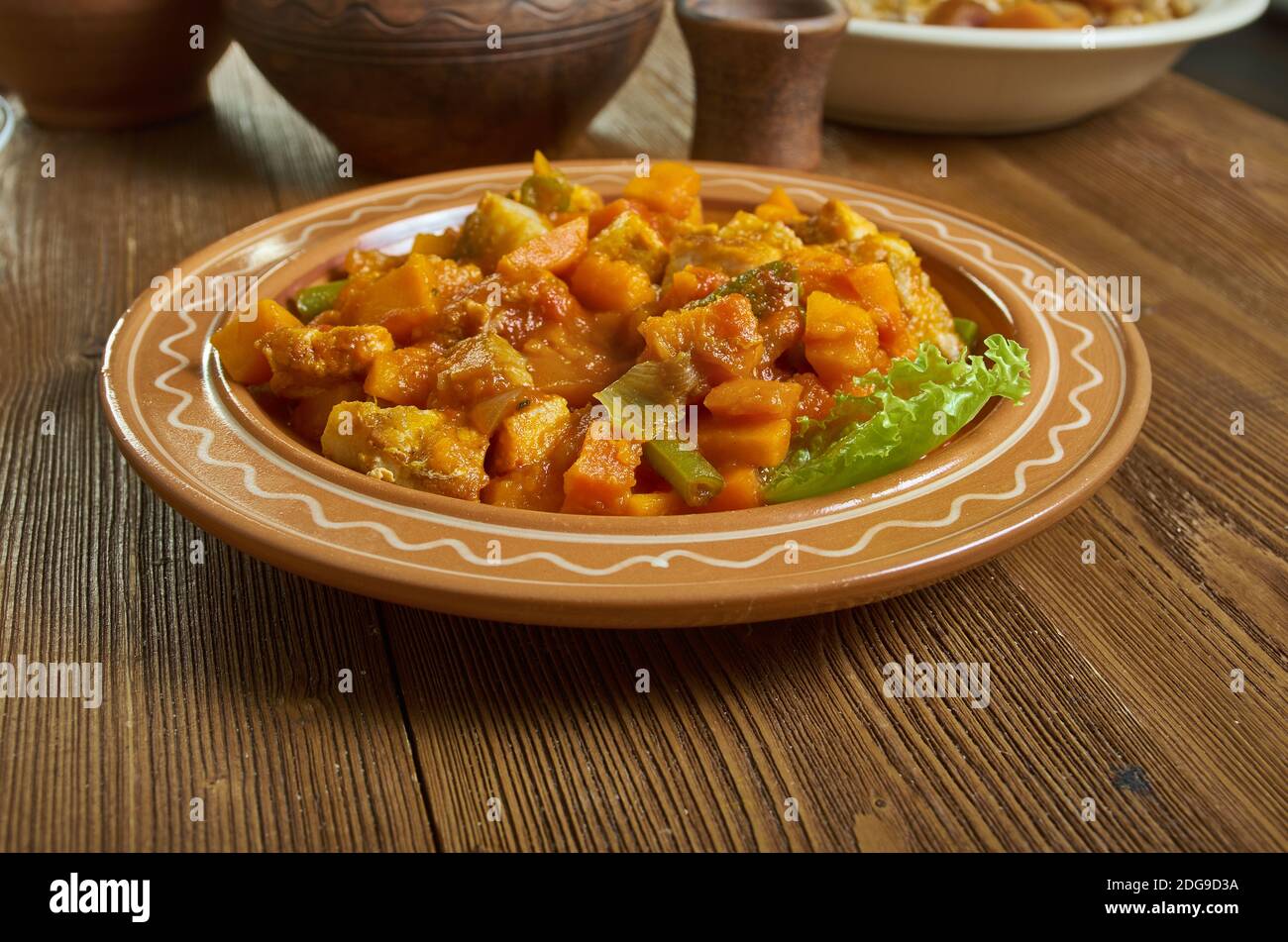 Bopis traditional Filipino dish , pork heart and lungs that are stewed