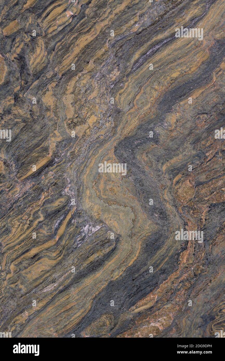 Greenschist, metamorphic rock Stock Photo - Alamy