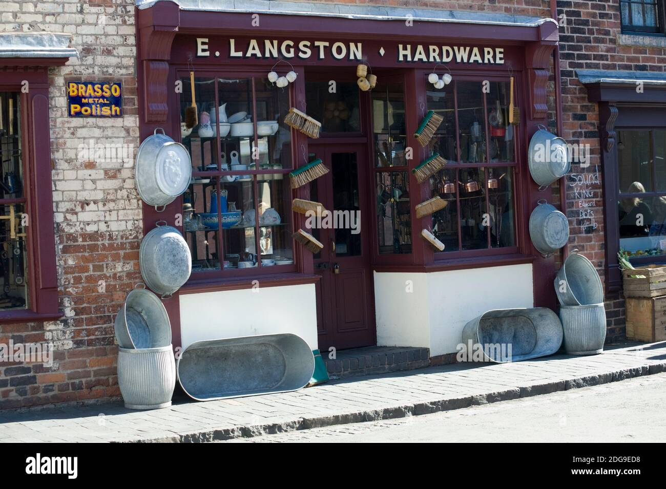 Old Hardware Store At The Black Country Living Museum Dudley West