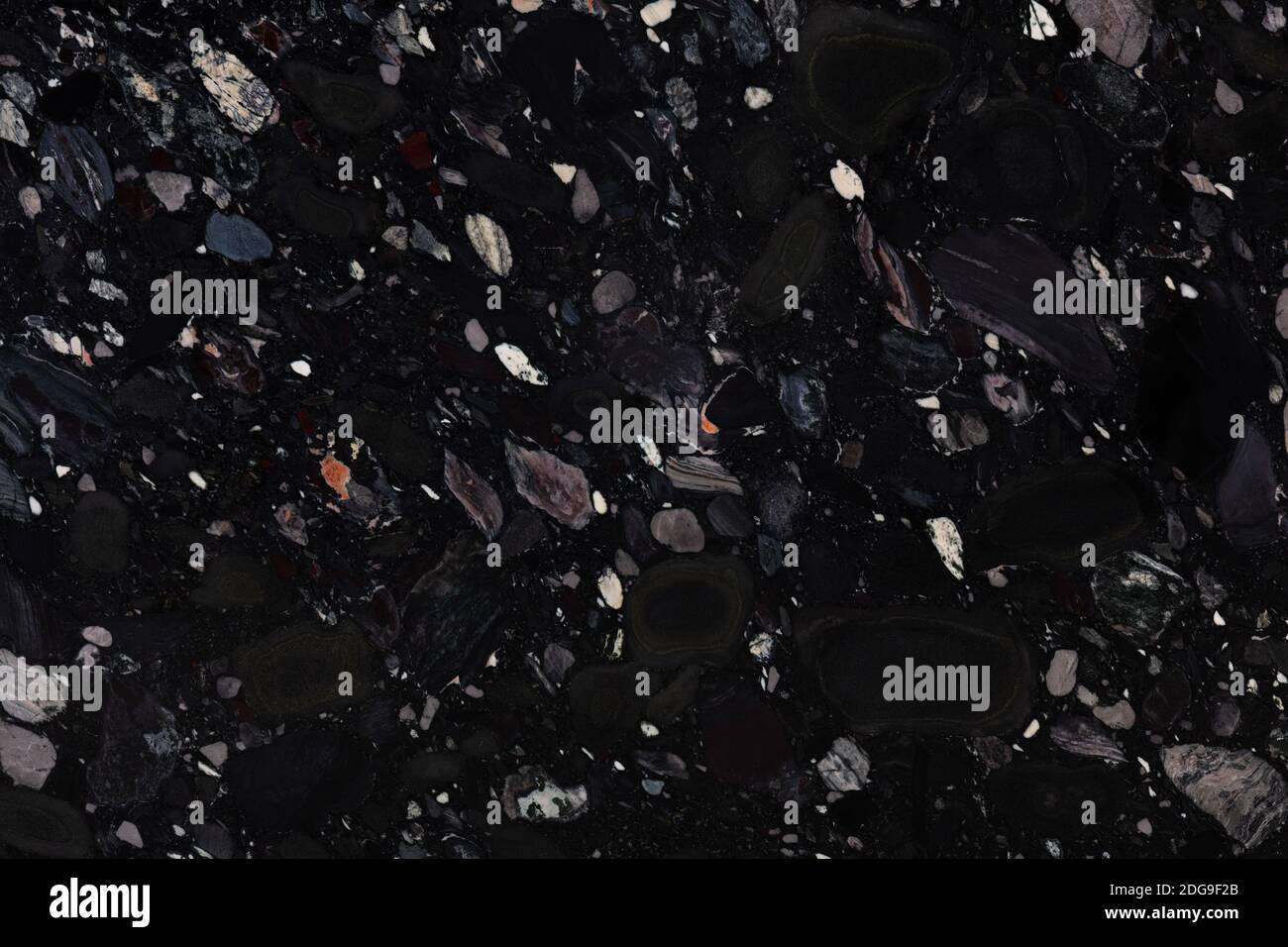 Black Marinace Natural Polished Dark Granite Stone Slab Texture For Perfect Interior Background Or Other Design Project Stock Photo Alamy