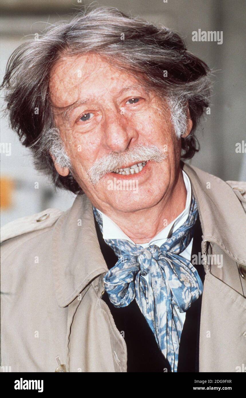 Porträt des George Tabori aka György Tábori, britischer Drehbuchautor, Schauspieler und Regisseur, 1999. Stock Photo