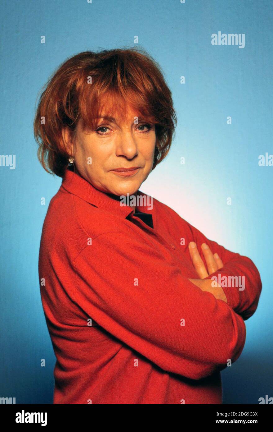 Porträt der Schauspielerin Hannelore Erika Hoger, 1998. Portrait of the