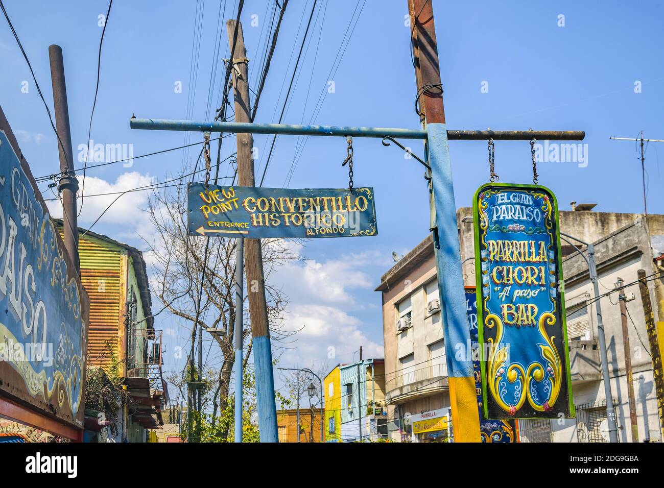 La Boca Neighborhood, Argentina Stock Photo
