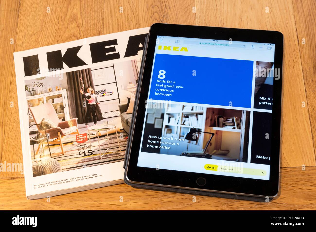 The household & furniture retailer IKEA have announced that their paper  catalogue is to be discontinued and to move solely online. The 2021 edition  will be the last published in paper format.