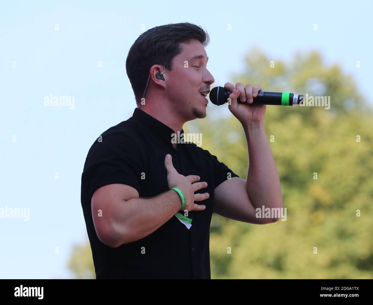 Singer Nico Santos Stock Photo - Alamy