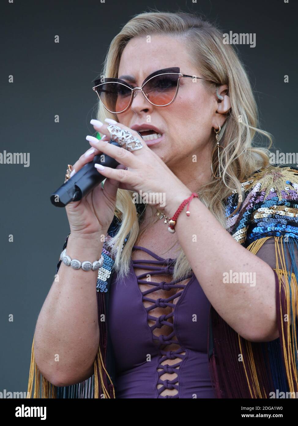 Singer Anastacia Stock Photo
