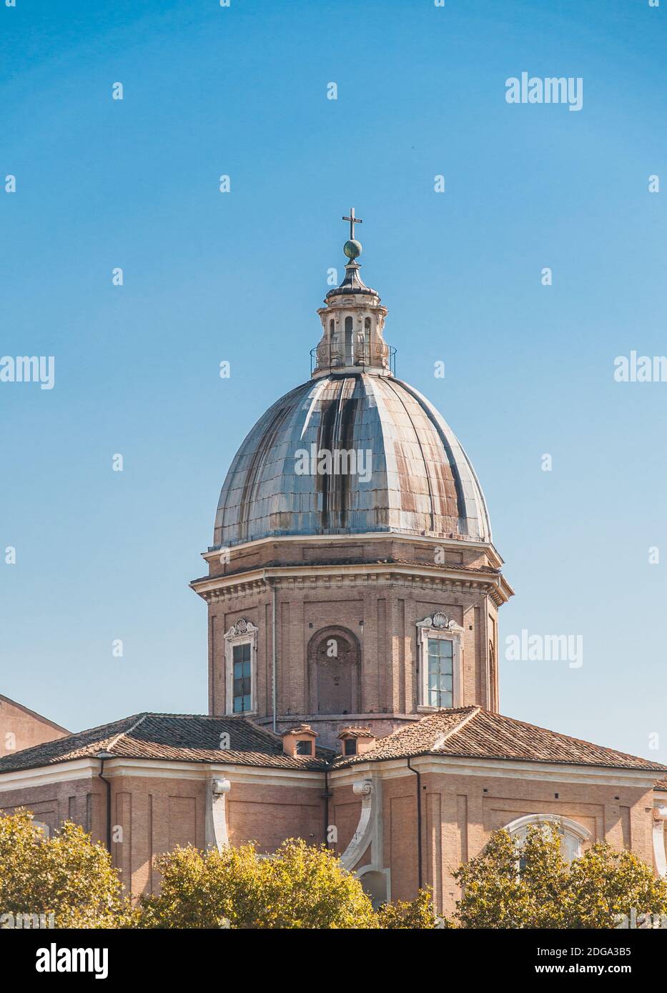 Catholic Church in Rome Italy Stock Photo