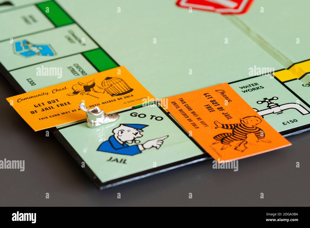 Go To Jail High Resolution Stock Photography and Images - Alamy In Get Out Of Jail Free Card Template