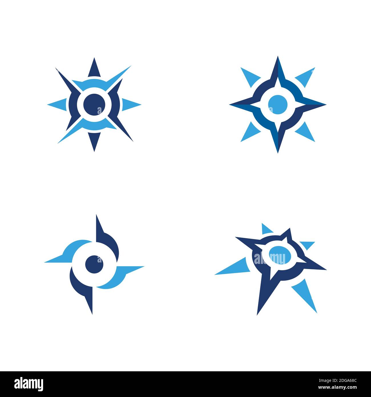 Compass vector icon illustration design Template Stock Vector Image ...