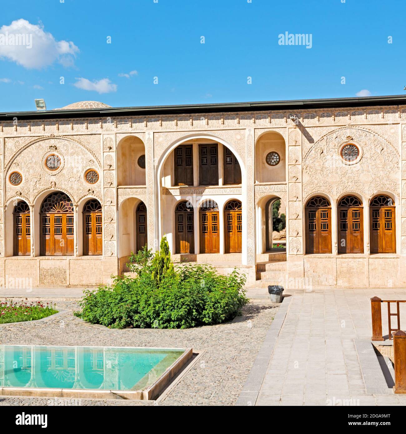 In iran the antique house Stock Photo Alamy