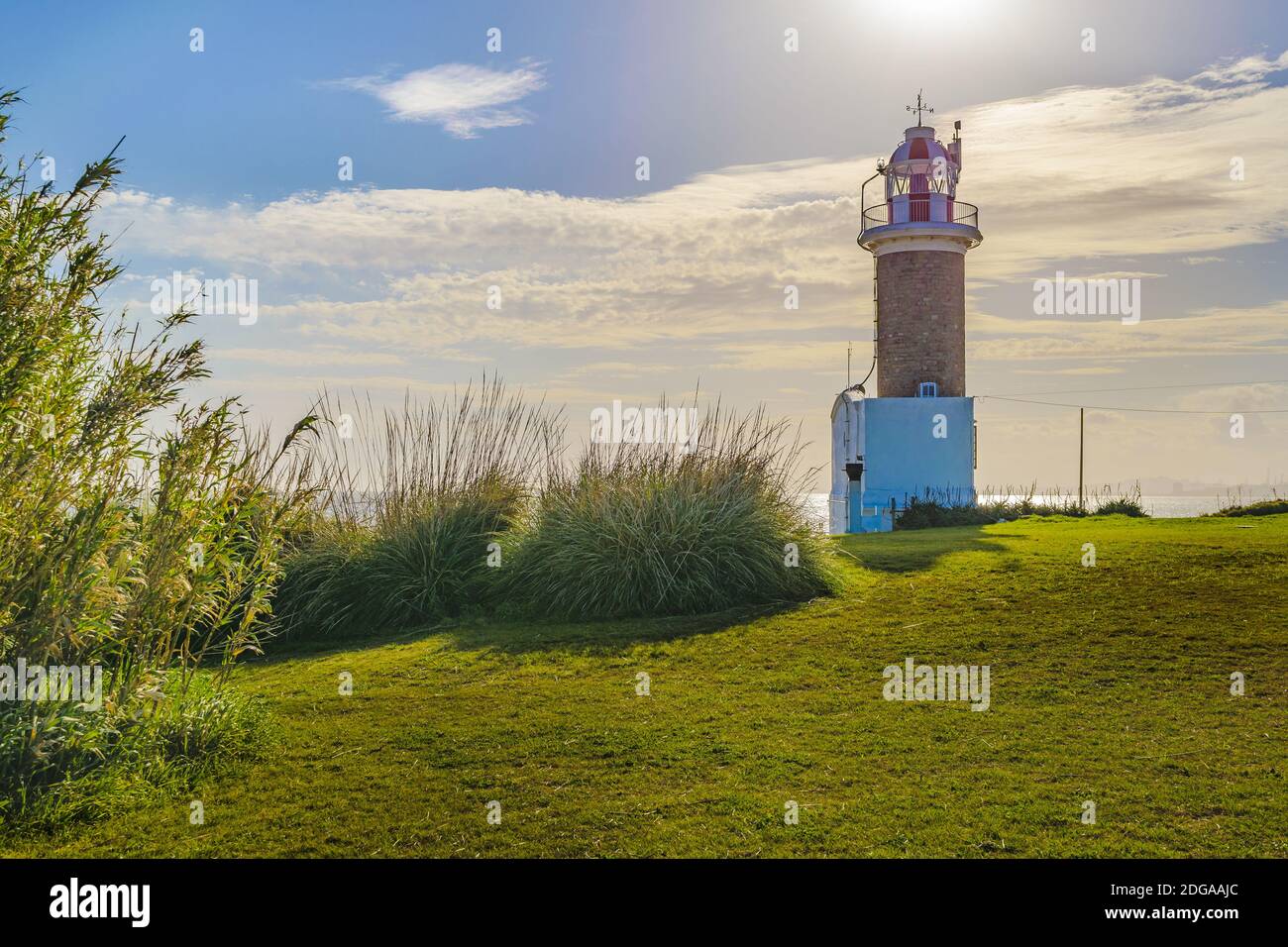 Punta Carretas Lighthouse, Montevideo, Uruguay Stock Photo
