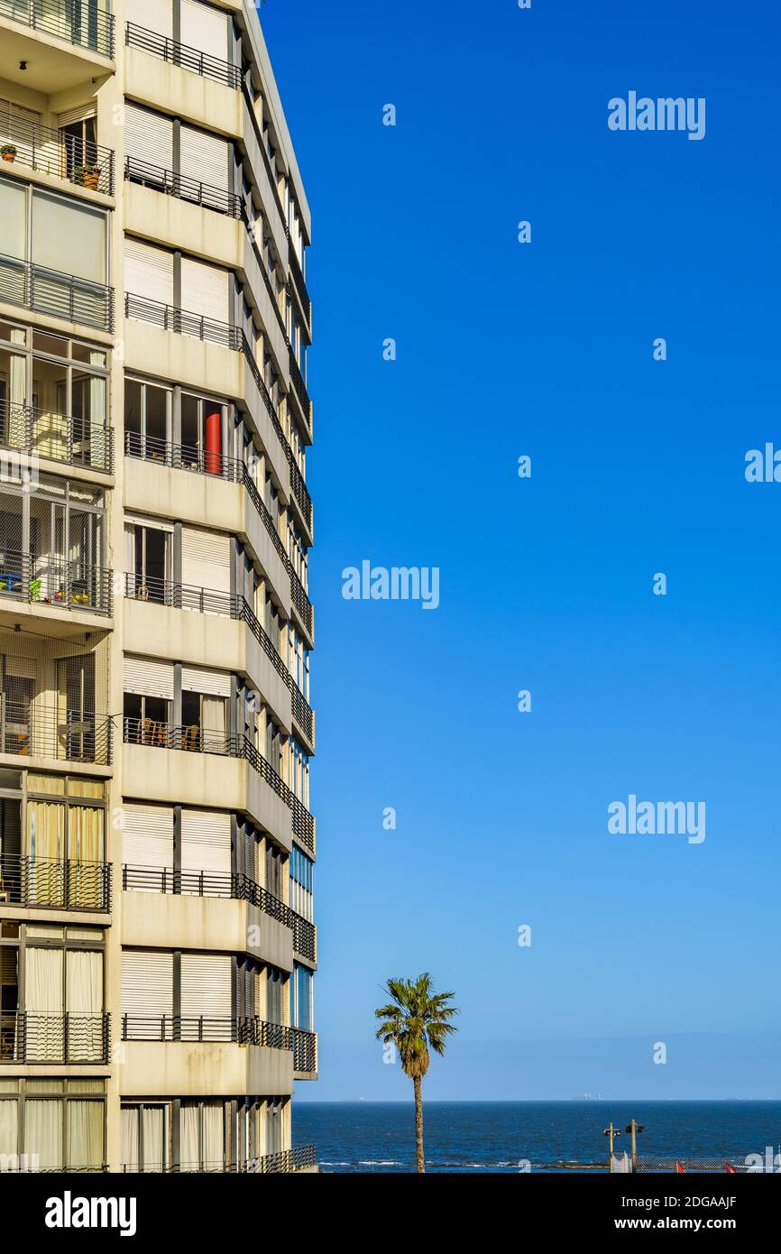 Riverfront Apartment Building, Montevideo, Uruguay Stock Photo Alamy