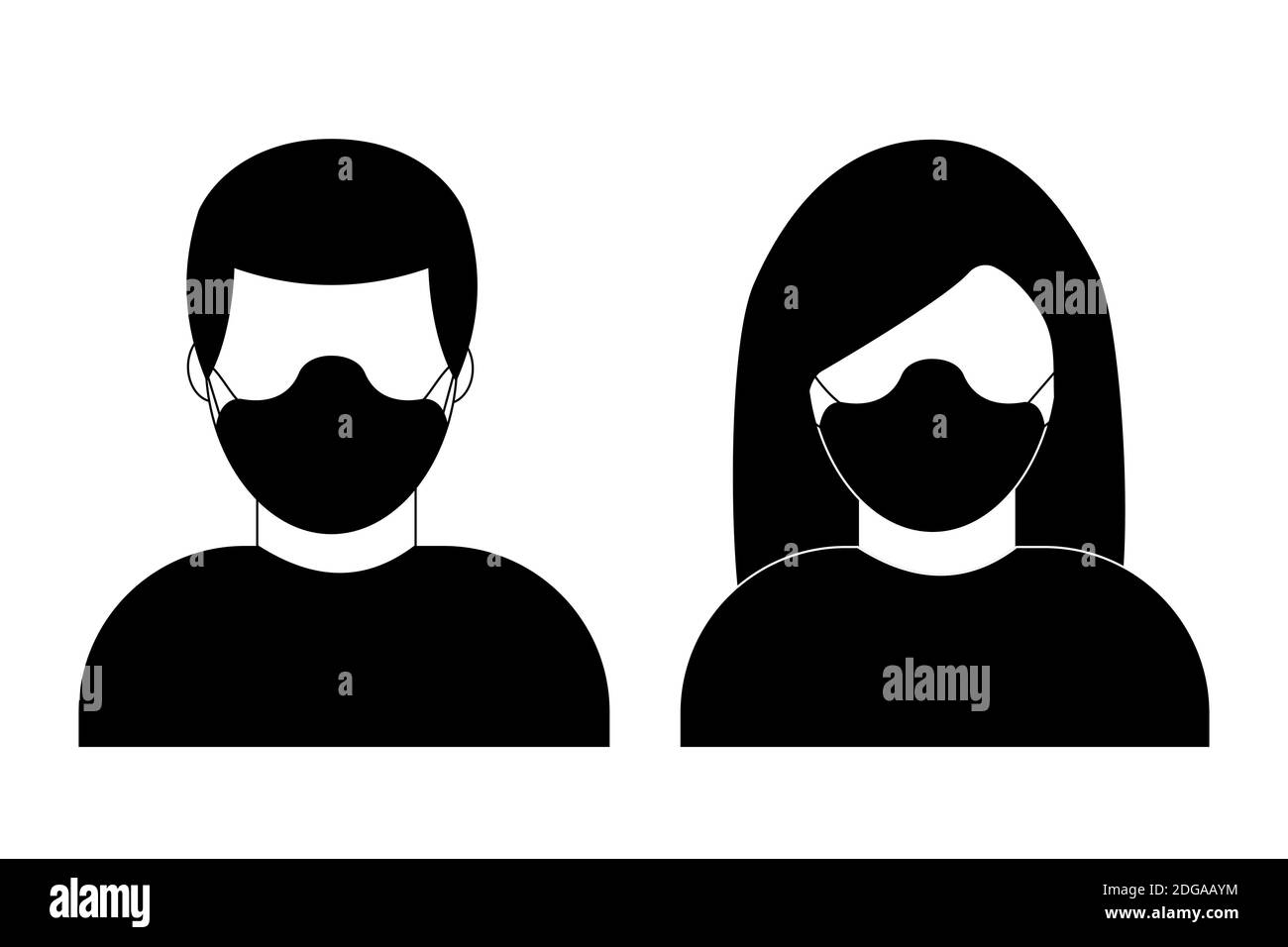 Person wearing breathing mask Black and White Stock Photos & Images - Alamy