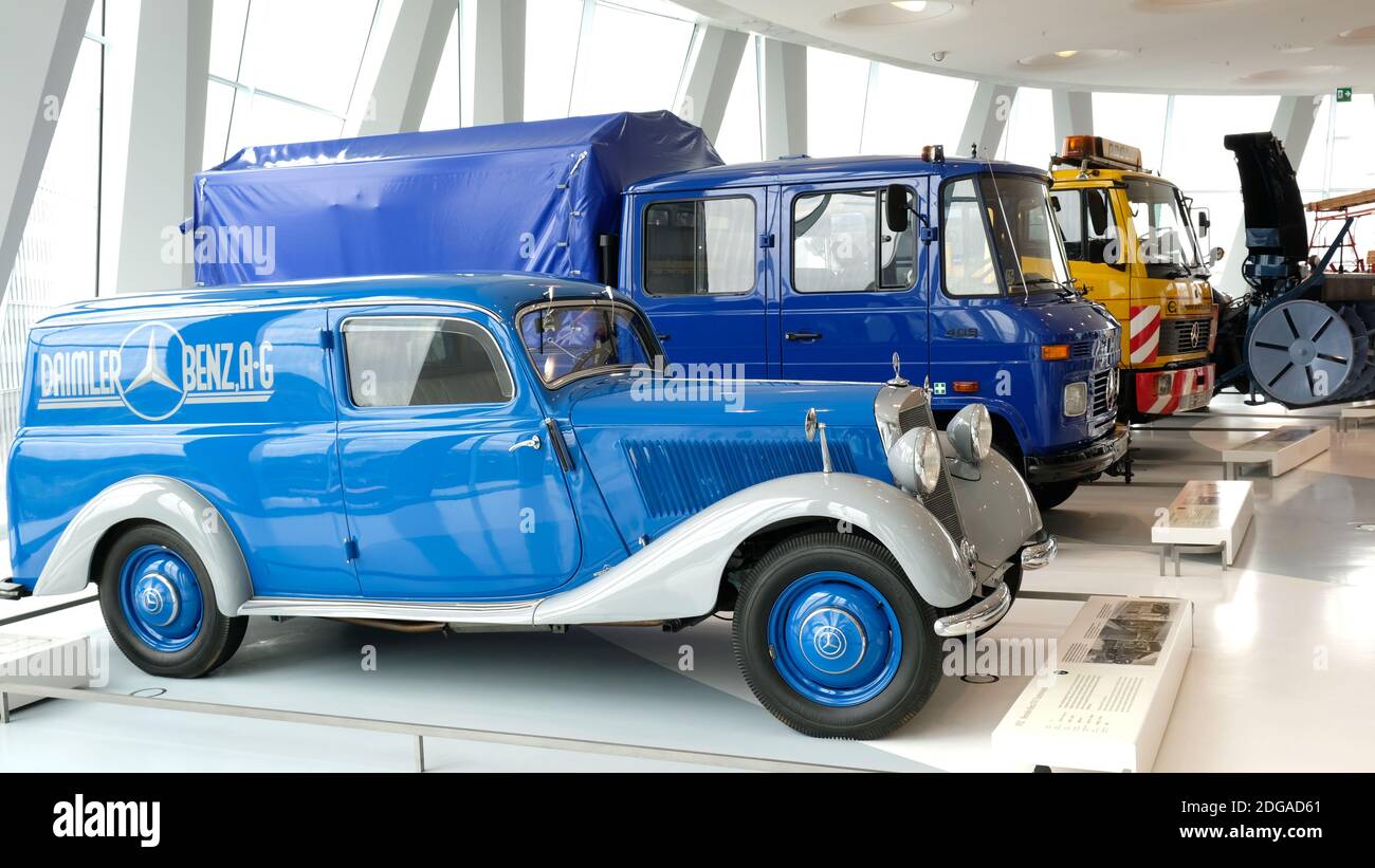 Mercedes-Benz 170V panel van 1950 Stock Photo