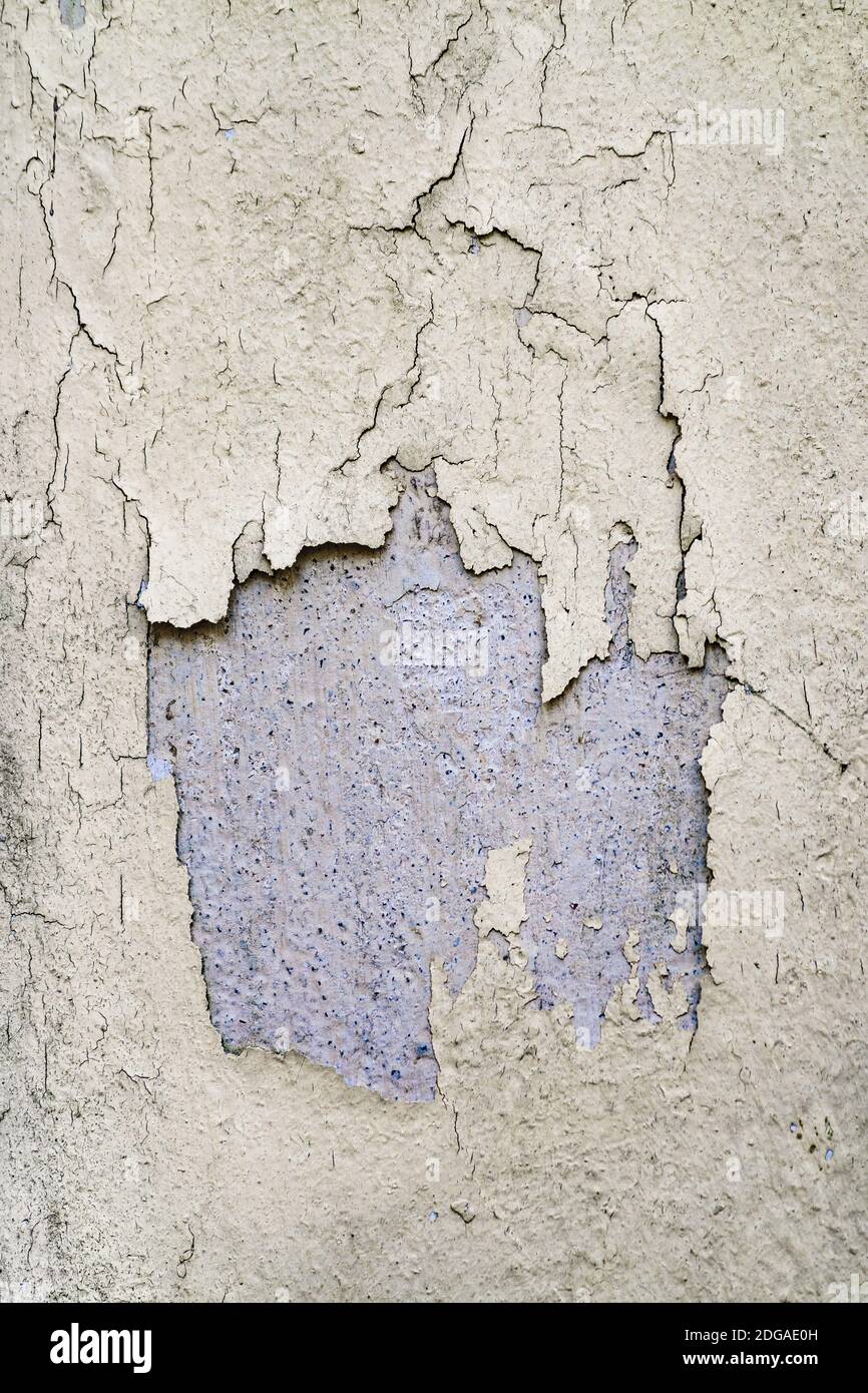 Cracked Wall Abstract Texture Stock Photo