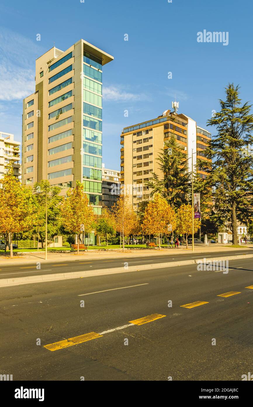 Las Condes District, Santiago de Chile Stock Photo Alamy