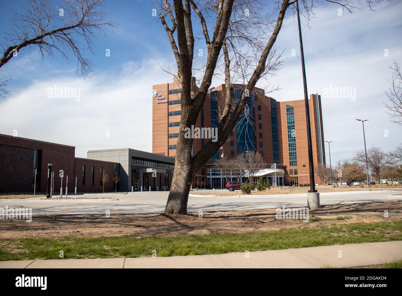 Hospital emergency trauma center entrance hires stock photography and