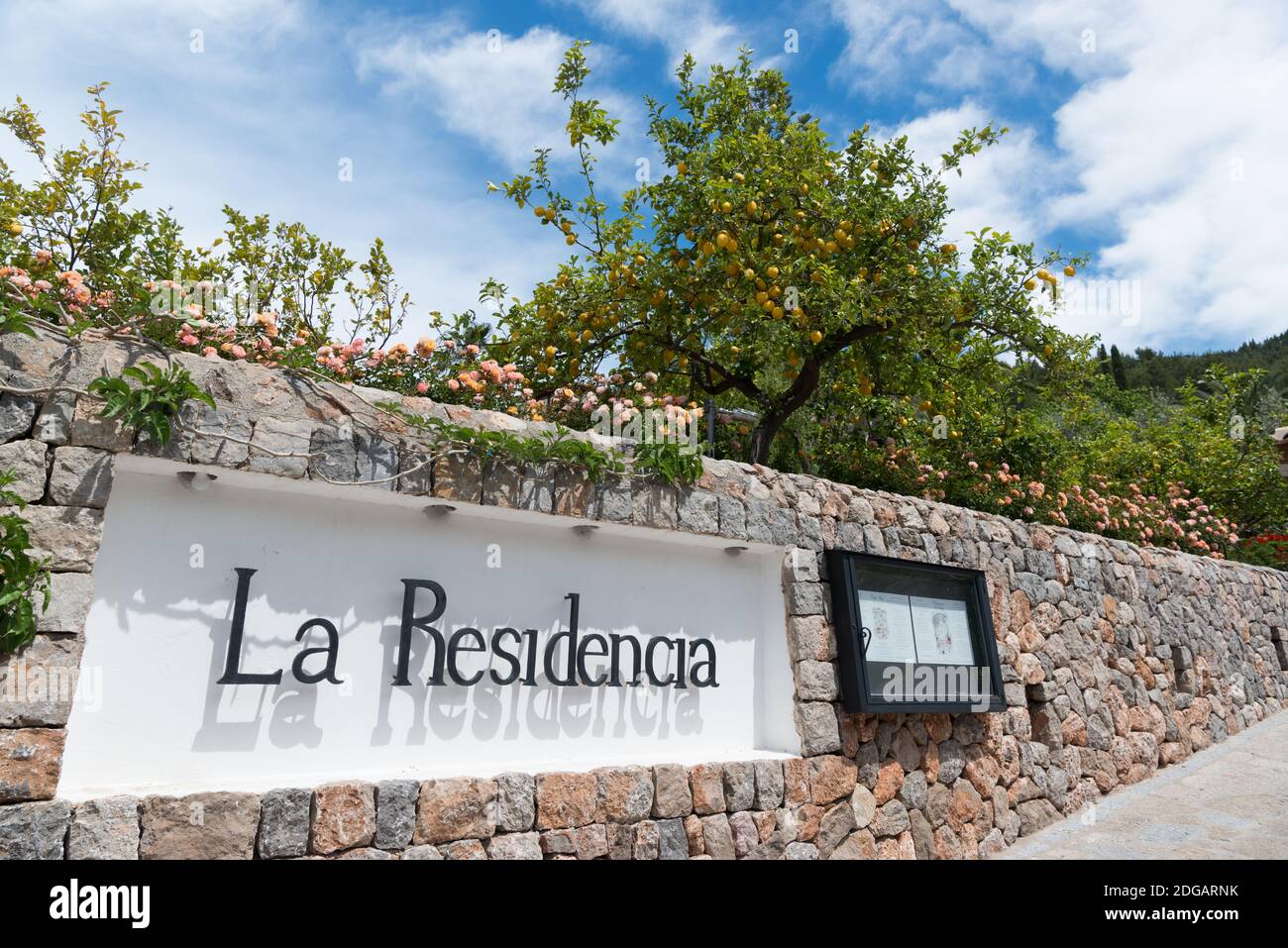 La Residencia Belmond hotel, Deia, Mallorca Stock Photo