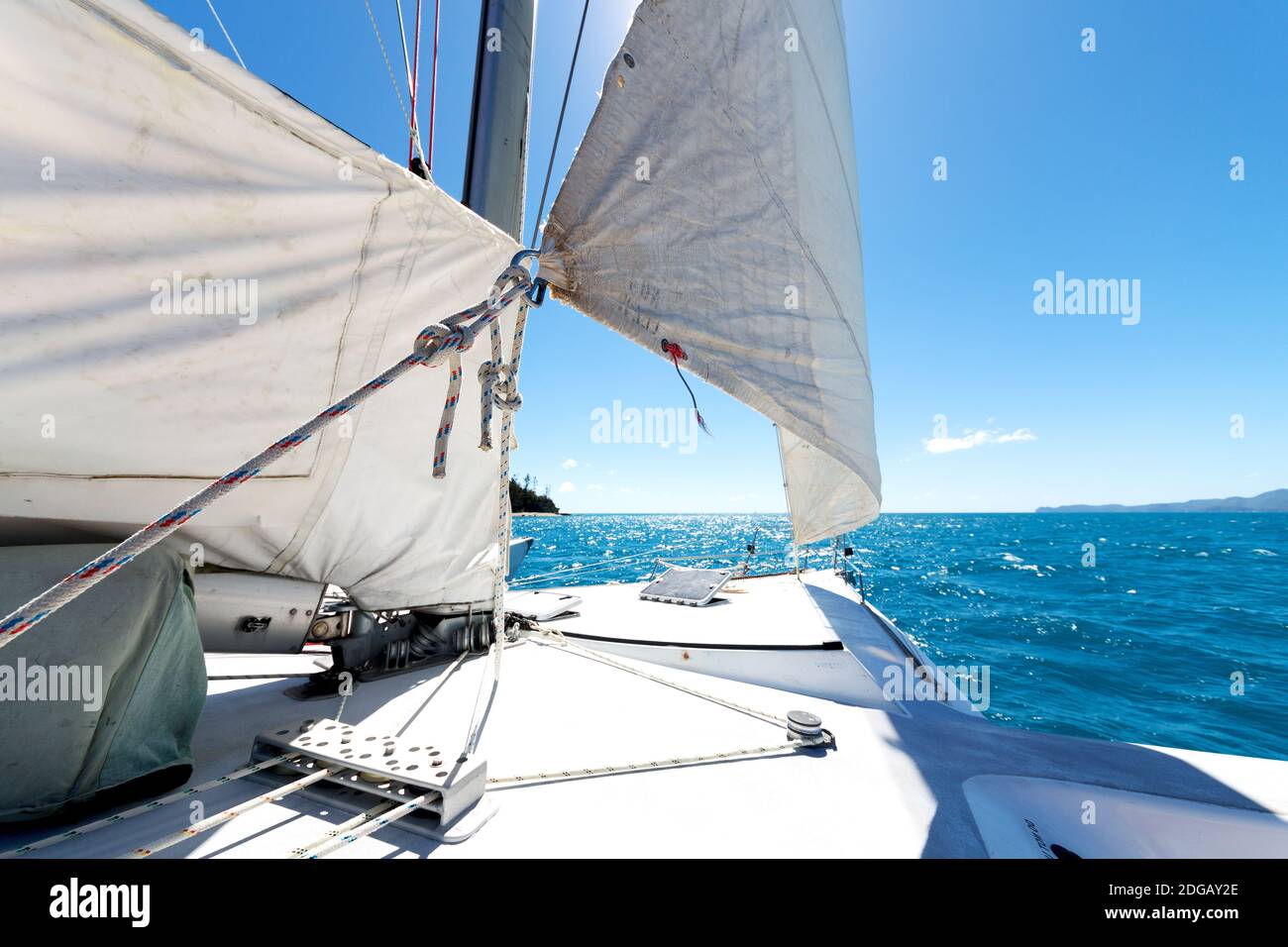 The concept of navigation and wind speed with sailing Stock Photo Alamy