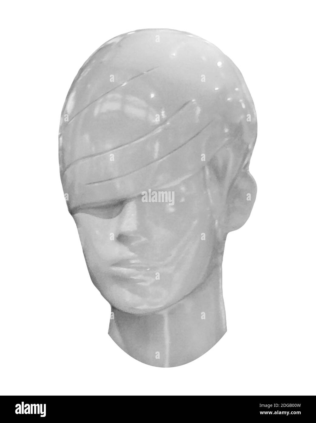 Manikin Head Isolated Photo Stock Photo Alamy